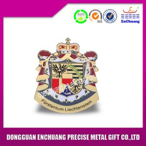 China Customized metal stamping with paint with epoxy metal badge MB-0901 factory