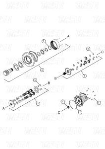 China High Powered Excavator Drive System With Planetary Reducer factory