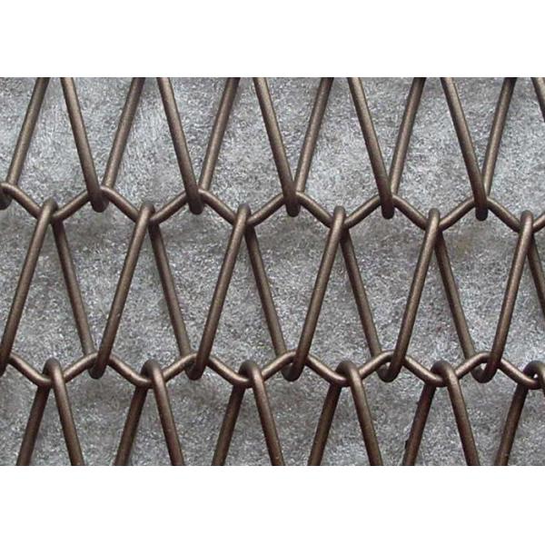 China 6ft Antiwear Spiral Wire Mesh Conveyor Belt Fracture Resistance factory