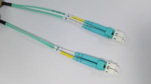 China LC APC Terminator Fiber Optic Patch Cord Customized White Black Yellow factory