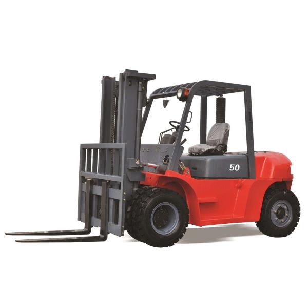 China T50L Diesel Engine Forklift 5 Tons CE Certificated factory