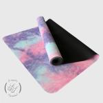 New Fitness Digital Printed Suede Microfiber Natural Rubber Yoga Mats Wholesale
