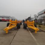Self Dumping Bed Semi Truck Trailer Shipping Container Chassis Trailer Flatbed