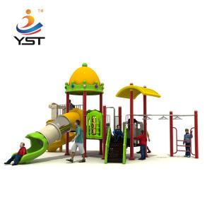 China 114MM Pipe Amusement Park Outdoor Playground Equipment With SS304 Fasteners factory