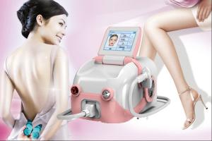 China promotional 808nm diode laser beauty machine, for permanent hair removal factory