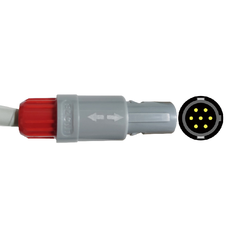 IBP adapter cable compatible for St Jude monitor to Smiths transducer