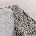 Large Size L Shape Garden Sofa PE Wicker Outdoor Sofa 8 Piece Rattan Outdoor