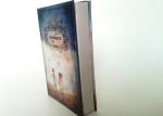 Personalized Paper Gift Packaging Box Uv Coating Foil Stamping Book Shape Rigid