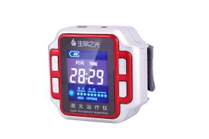 China 650nm GMP Laser Therapy Wrist Watch , Laser Light Therapy Devices factory