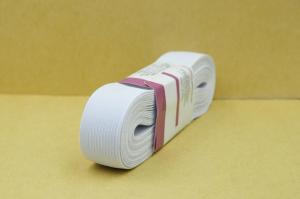 China Elastic Band Knitted White Heavy Stretch Elastic For Waistband Cuff factory
