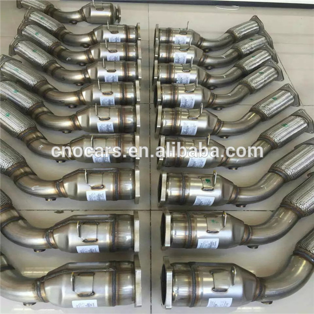 Three Way Car Catalytic Converter Shell for Porsche Cayenne Turbo Cleaner 955113021BX 955113022BX