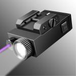 IPX4 Compact Handgun Laser Waterproof 405nm Purple Laser Gun