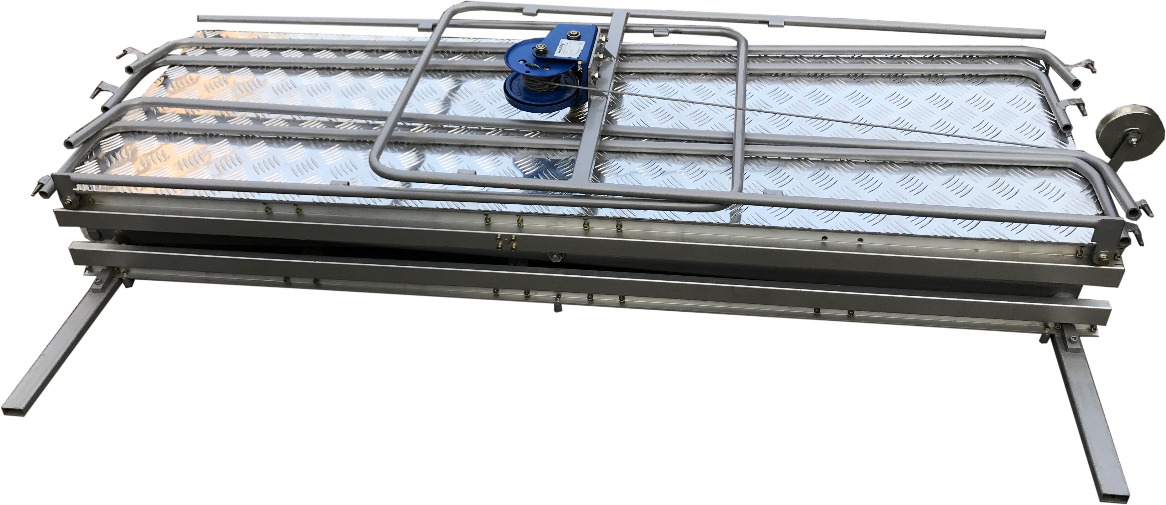1500mm Height Manual Scissor Lift Platform With Table Personal Home Using without power