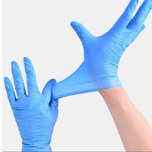 China EN455 Powder Free Medical Nitrile Gloves Tear Resistant OEM ODM Accepted factory