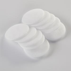 China 0.45mm 5mm Tea Filter Paper Roll Cotton Pad Round Oval Square factory
