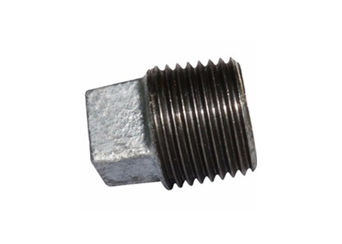 Zinc Coated 1 8 Npt Pipe Plug , Waste / Drain Pipe Plug Shock Absorption