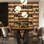 Home/Hotel Metals Art Gold Bronze E27 Application Nordic Pendant Light