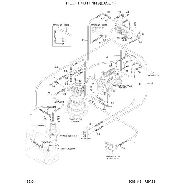 31NA-20100 Pressure Sensor Switch Pressure Excavator Electrical Parts For Hyundai R290LC7A