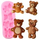 10 Shore A Platinum Silicone Rubber For Bear Cookie Mold
