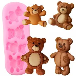 China 10 Shore A Platinum Silicone Rubber For Bear Cookie Mold factory