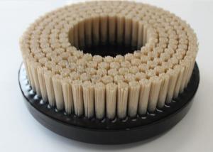 China Flat Surface CNC Deburring Brushes 120 Grit Aluminum Oxide Bristle Material factory