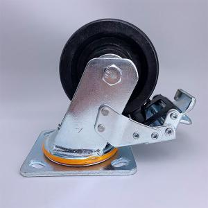 China 5 Inch Heat Resistant Lockable Caster 500 Fahrenheit factory