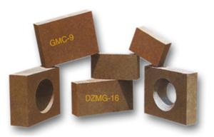 China Semi - Rebonded Magnesia Chrome Brick , Fire Resistant Bricks For Metallurgical factory