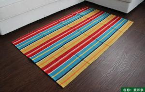 China Cotton material outside&amp;inside carpet rug for beach,camping,home,park factory