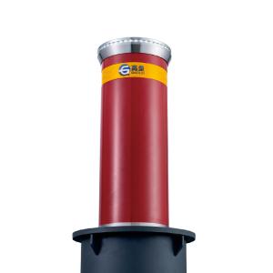 China Red 3A Electric Retractable Driveway Bollards H 800mm Telescopic factory