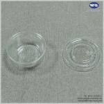 Wholesale 2 ,4 Ounce Clear Pet Ice-Cream Cup ,Pet Disposable Bowls With Flat