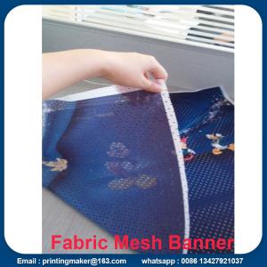 China Fabric Outdoor Mesh Banners Sign Fence Wrap factory
