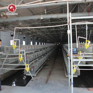 China Q235 Chicken Cages Poultry Farming Equipment 3-6mm Thickness factory