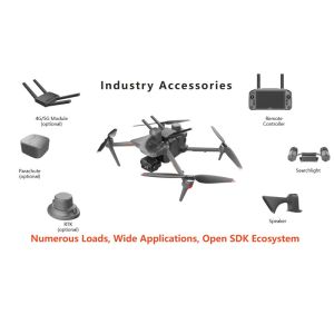 ZAi Thermal Drone GPS and RTK Portable Security Drone with 4k Camera 45min