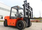 7 Ton Hydraulic Diesel Double Pallet Industrial Forklift Truck With 3360MM Min