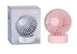 Portable Battery Operated Cooling Fan , Hand Held Electric Fan No Noise Running