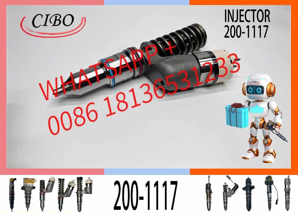 Common Rail Fuel Injector 291-5911 249-0709 200-1117 235-1403 244-7716 253-0619 254-4183 20R-2284 for C15 Engine