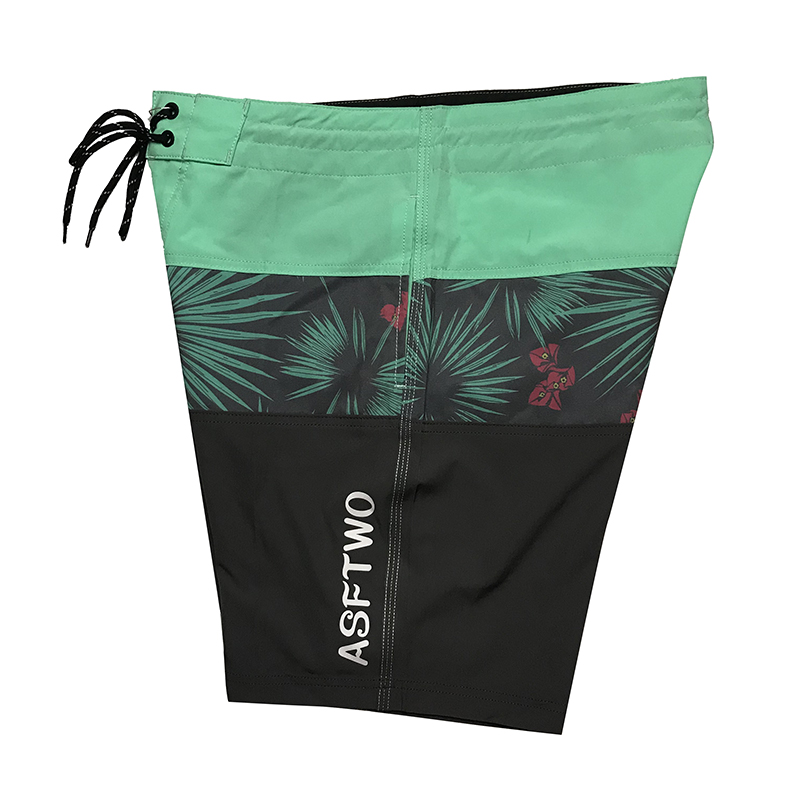 Surf Beach Board Shorts Quick Drying Thin Lightweight Embroidery Lightweight