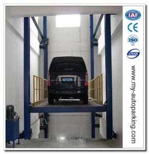 China Garage Car Elevators/Residential Pit Garage Parking Car Lift/4 Post Hydraulic Car Park Lift for Sale factory