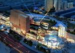 Q235B Q355B Steel Structure Shopping Mall / Two Storey Steel Frame Building