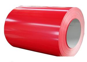 China Coated Steel Coil , Ppgi Steel Coil Red factory