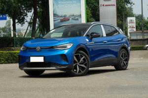 China 5 Seat Volkswagen EV Car ID4 Crozz VW Electric Vehicles Left Hand With Sunroof factory