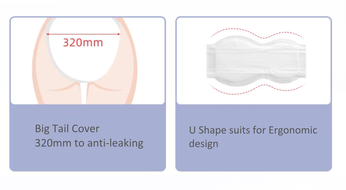 Wearable Disposable Postpartum Pads High Absorbency Postpartum Underwear Pads