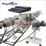11-37kw Main Motor Power HDPE Pipe Extruder Machine 18-36kw Heating Power