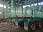 Triple Axle 40T 60T Tons Stake Cargo Trailer Fence Bulk Cargo Trailer Transporte