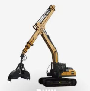 China Multi Tonnage Excavator Hydraulic Long Reach Boom Multifunctional Lift Telescopic Boom Arm factory