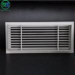 White Register Vent Metal Air Conditioner Cover Easy Adjust Air Supply Lever
