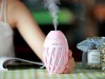 320ml Portable Mini Mist Car Rugby Humidifier USB Rechargeable Olive Ball