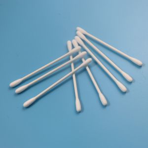 Biodegradable Paper Stick Industrial Cleaning Cotton Swab Big Round Head
