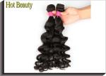 6A Grade Virgin Hair Unprocessed Brazilian Human Hair , One-directional Cuticles