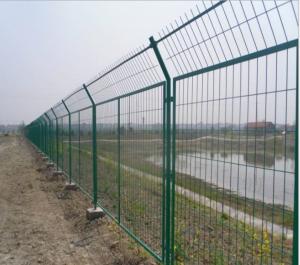 China Anodised Aluminum TOP VIP 0.1 USD Metal Wire Fence Panels For Commerial And Industrial factory